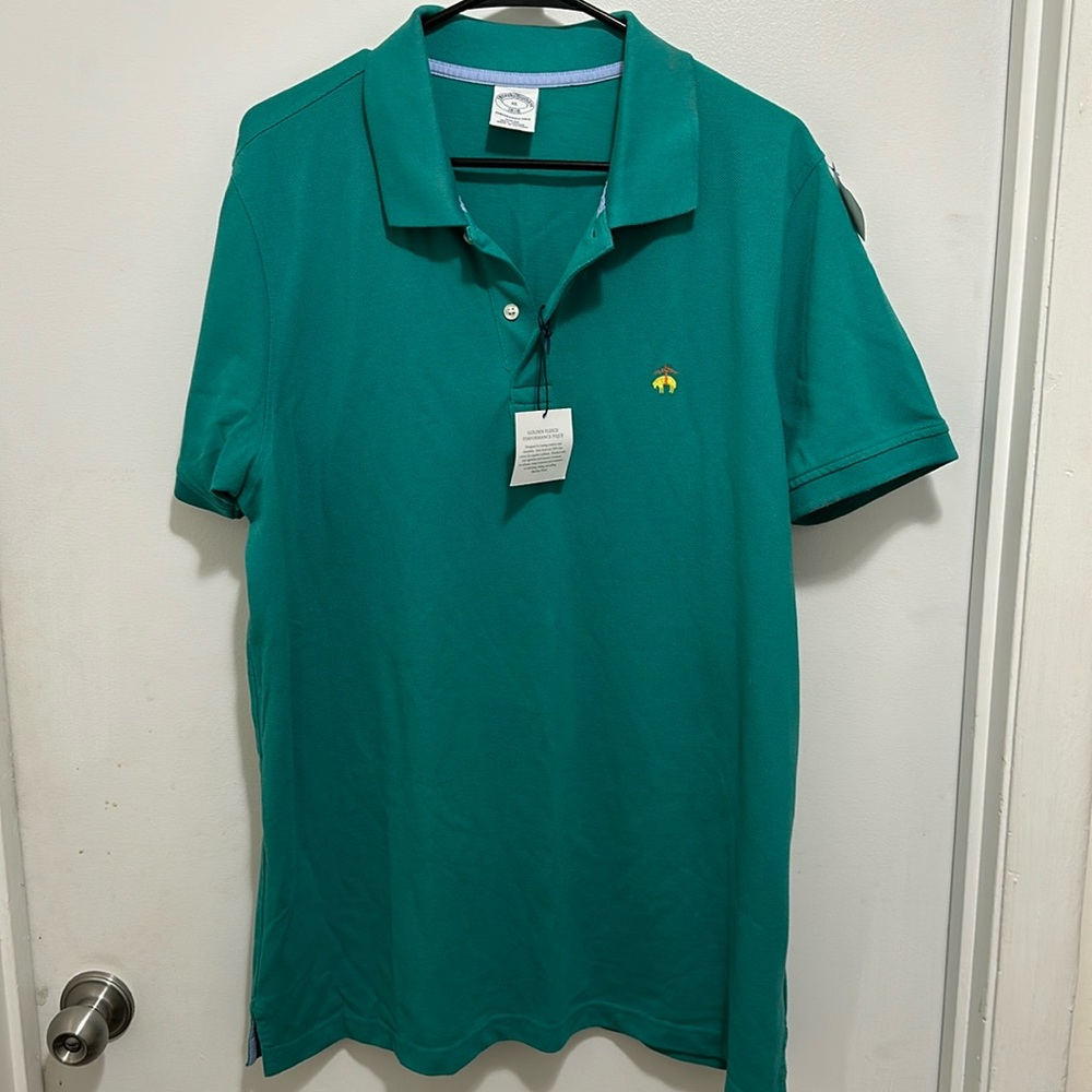 NWT Brooks Brothers Slim Fit Performance Polo size XL